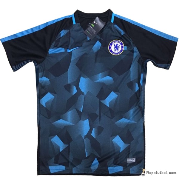 Camiseta Entrenamiento Chelsea 2016/17 Negro Azul